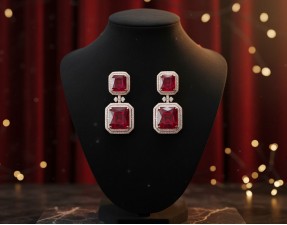 Ruby Earrings
