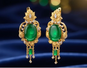 Jade Earring 2